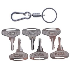 6X Ignition Keys #55240 66711-55140 for Kubota B Series B20 B5100 B6100 B6200…