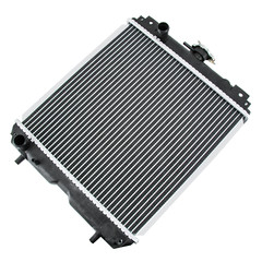 Aluminum Core Kubota Compact Tractor Radiator Overall Size 17 1/2″ x 14 5/8″ US