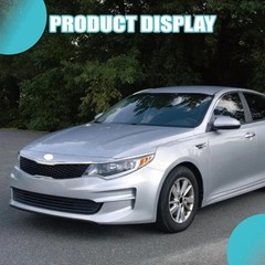 Front Bumper Lower Grille Compatible with 2016 2017 2018 Kia Optima EX LX Matte