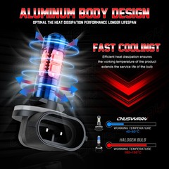 2 Super Bright LED Headlamp Bulbs for Polaris ATV 2013 SPORTSMAN 400 HO 4X4: USA