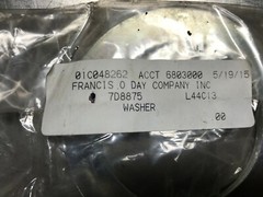 7D8875 GENUINE CAT THRUST WASHER 2.515X3.62X0.075-IN THK Caterpillar 7D-8875
