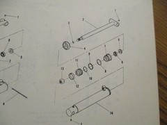 Kubota B/L 4250 Backhoe s/n 1000- Parts Manual for Kubota B & L Series Tractors