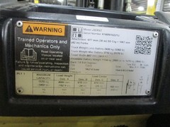 2020 Hyster J35XNT 3500lb Electric 3 Stage Mast 36-Volt Side Shift Forklift #4