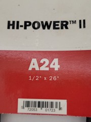 Gates A24 V-Belt 1/2″x26″ Universal A-Section V-Drive HVAC Compressor Industrial