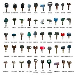 5 PK 556 KEY FITS Ford New Holland,GRADALL,Hyster, Lull,Yale,Forklift Ignition