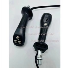Excavator modified 4 button wood grabbing electronic control joystick handle