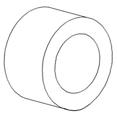 S.40582 Rubber Olive 5/16″ x 3/16″ x 3/16″ Fits Perkins