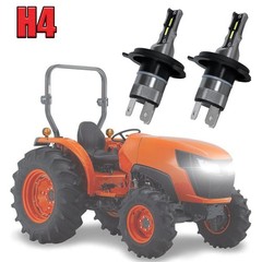 2 Bright LED light bulbs For Kubota M L MX series tractors headlamp, 3C081-75810