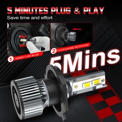 2 LED bulbs for Kubota L3240 L3540 L3940 L4240 L4740 L5040 L5460; TD170-99010
