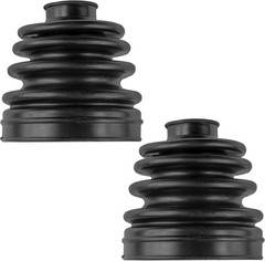Caltric Rear Axle Inner And Outer Cv Boot Kits Compatible with Polaris Sportsman