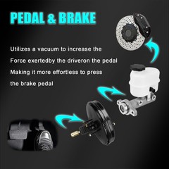 Power Brake Booster for Honda Accord 98-02 Acura TL/CL Type-S 01-03 46400S84A51