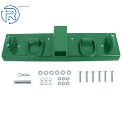 For John Deere 1025R Compact Tractor Bolt on Grab Hooks & D Rings & 2″ Receiver