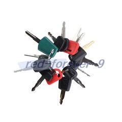14pc Heavy Equipment Ignition Key For Caterpillar For John Deere SANY For kubota