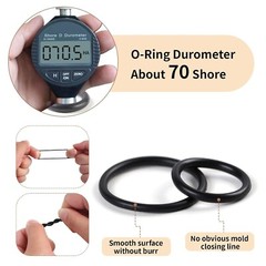 1050pcs O-Ring Kit, 21 Sizes O-Ring Assortment Kit Metric Nitrile Rubber O Rings