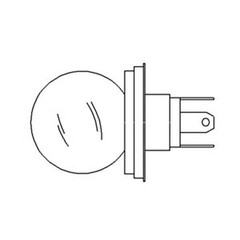 S.109984 Head Light Bulb, 12V, 40W Watts, P45t Base – Fits Lucas