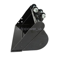 Excavator Plain Bucket Grading Flat Attachment 500mm Fit For Mini Excavators
