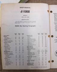 I&T SHOP SERVICE MANUAL NO. C-32 JI CASE TRACTOR MODEL 1270 1370 1570 repair