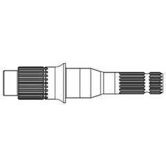PTO Shaft A148833 Fits Case 1270 1370 1570 2390 2394 2590 2594 3394 3594