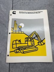 Cummins Construction Industrial Diesel Engines Operation Maintenance Manual 1982