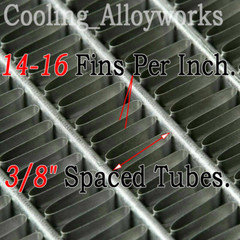 4 Row Radiator For John Deere 1520, 2020, 2030, 2440, 2630, 2640, 301A Tractor