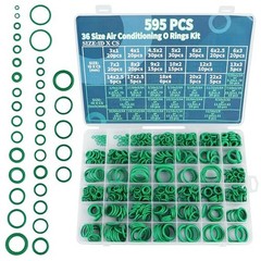 595 Piece O Ring Assortment Kit 36 Sizes Rubber Seal Gaskets for Plumbing Repair