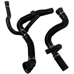 2Pcs Radiator Coolant Hose & Reservoir Tank Kit For 17-21 Jeep Renegade 2.4L L4