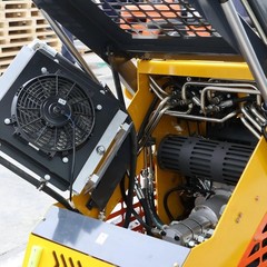 Mini Skid Steer Loader 24HP 4-in-1 Bucket 3-Stage Pump Hydraulic System 2026 New