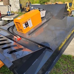 Wolverine 72 Skid Steer Brush Cutter Mower Heavy Duty 2 Blades BC-13-72W .