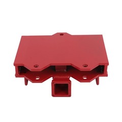 Forklift Trailer Hitch Receiver 2” Tow Hitch Attachments For Dual Pallet Fork