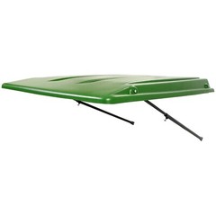 Green Tractor Sun Shade Canopy For John Deere Compact Utility Tractors with ROPS