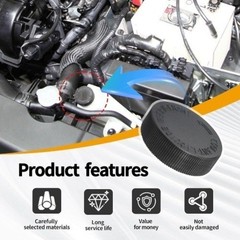 Black Engine Coolant Overflow Reservoir Tank Cap Compatible with EX Size: 1PCS