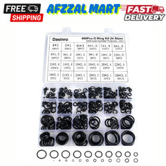 400 Pcs Rubber O-Rings Assortment Kit, 24 Sizes O Rings Assortment Rubber O-Rin