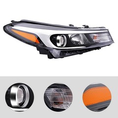 Halogen Headlight Assembly 2017-2018 Kia Forte/Forte5 Driver & Passenger Side