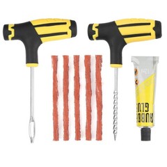 68pcs Car Tire Repair Kit Rubber DIY Tire Plug Patch Tool Motorcycle