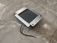 AGT Radiator Plus Hydraulic Oil Cooler Fan For H12/QH12Mini Excavator Attachment