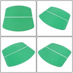 For John Deere ROPS Tuff Top Tractor Canopy 2″ x 2″ or 2″ x 3″ 52″ X 52″ Green