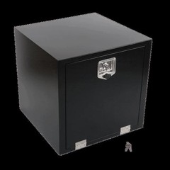 Tool Box Black, size 24″*24″*24″, single lock, double pull cableMT018054