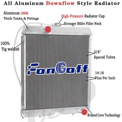 3 Row Radiator For Case 410 420 430 440 450 for New Holland L185,C175.L180 L175
