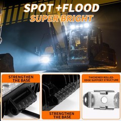 LED Work Lights 12v Flood Lamp pods for Truck, Tractor ,Boat, UTV ,ATV Lighting