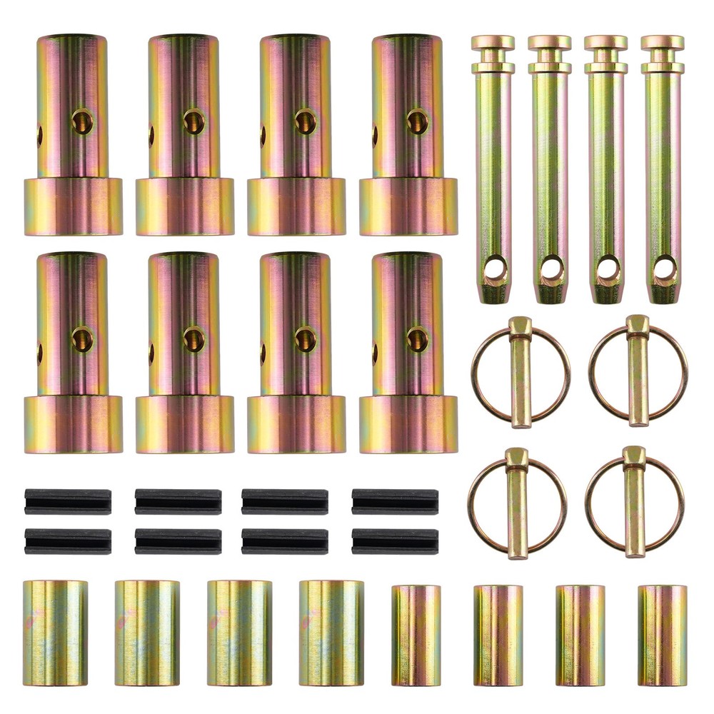 3-Point Quick Hitch Zinc Plated Steel Fit Category 1 Tractor Quick Hitch System
