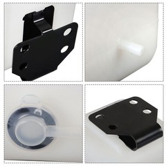Overflow Coolant Bottle W/ Bracket -Coolant Reservoir For Kubota overflow bottle