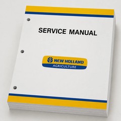 NewHolland 2200, 2300 Series Haybine Header Repair Technical Service Repair Manu