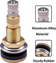Brass Metal Valve Stems, Tubeless Air Liquid Tractor Grader Valve Stems for Agri