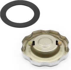 Chrome Fuel Tank Cap 72mm O.D. for 5.5HP 6.5HP Engines and Bike