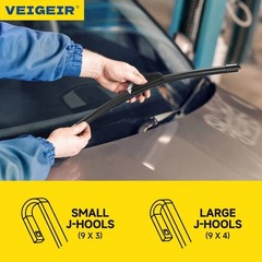3 Pack Windshield Wiper Blades for Nissan Rogue Pathfinder 2014-2023