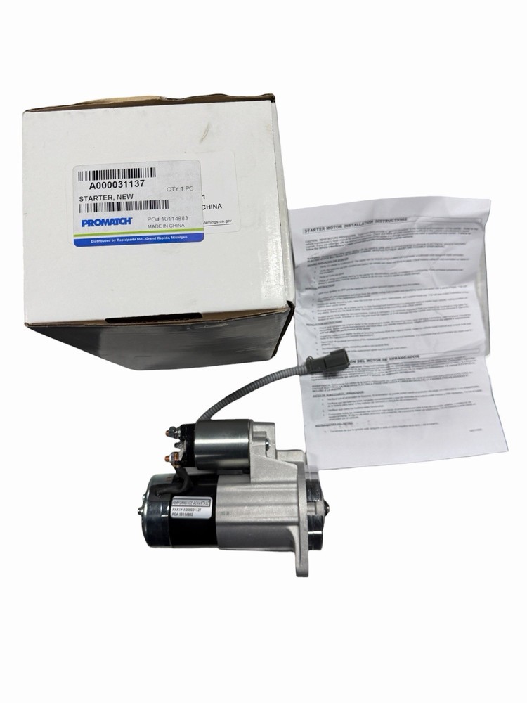 PROMATCH A000031137, Engine Starter Motor for Mitsubishi Forklift NEW
