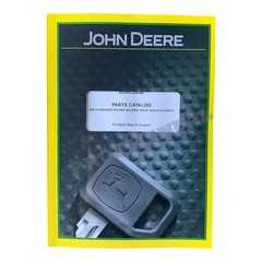 JOHN DEERE 458 STANDARD ROUND BALER PARTS CATALOG MANUAL #3
