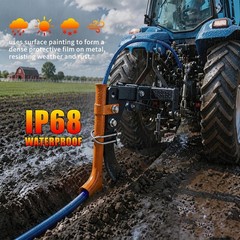 Pipe Layer Attachment Fits Any 3-Point Hitch Mounted Ripper Hitch Lawn Subsoiler
