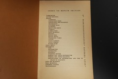 TM5-1184 Roller Road Gasoline Engine War Department Book Parts Catalog Manual