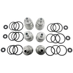 For Volvo D13 D11 D16 6PCS Fuel Injector Sleeve Cup Set 21515329 21401136